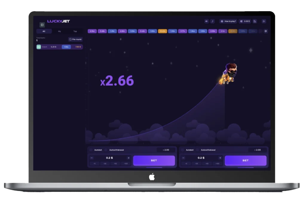 luckyjet-spin laptop